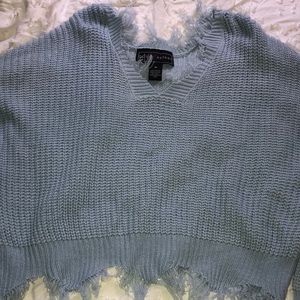 blue polly esther sweater
